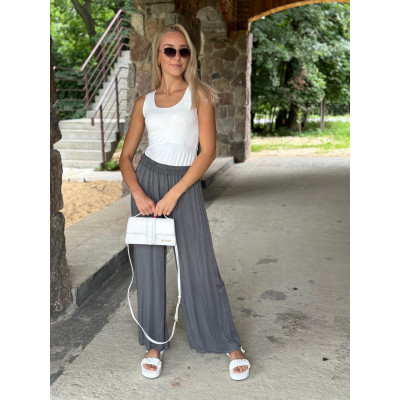 Spodnie wiskozowe SANTIAGO-...