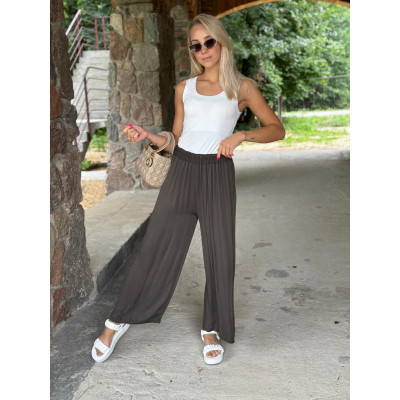 Spodnie wiskozowe SANTIAGO-...