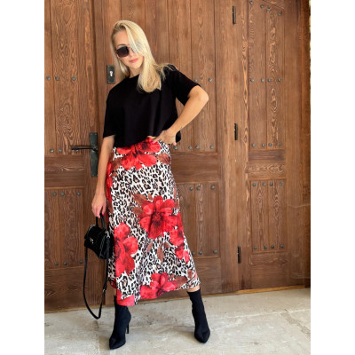 Spódnica OLIVIA midi w...