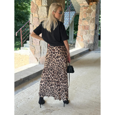 Spódnica satynowa ANIMAL  -...