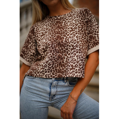 T-shirt XANA - panterka