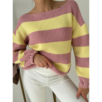 Sweterek w paski VENI -...