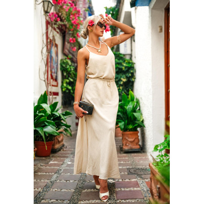 Komplet SANTORINI - jasny beż