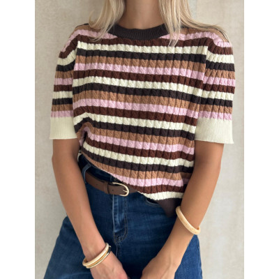 Bluzka sweterkowa -...