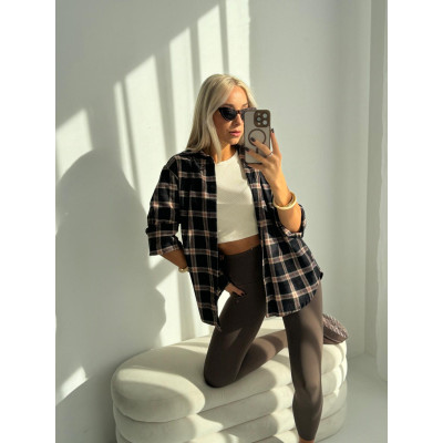 Koszula HARPER - czarna w...