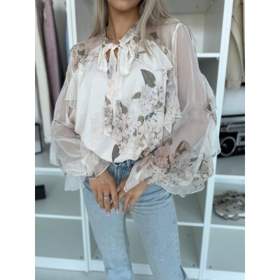 Koszula z wiązaniem PASTEL...