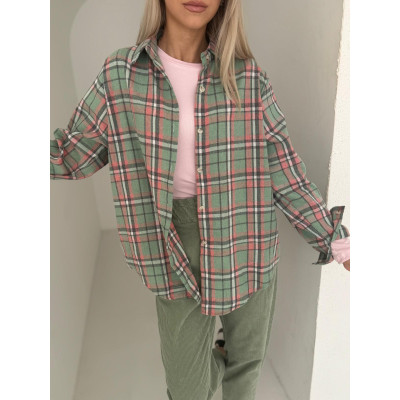 Koszula HARPER - pistacja w...