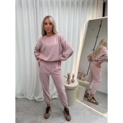 Komplet SOFT TOUCH - puder róż