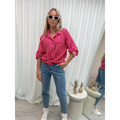 Koszula muślinowa STRIPES -...