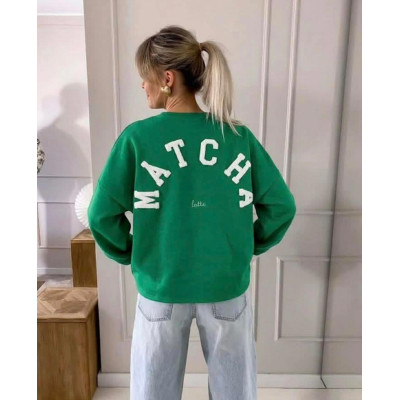 Bluza MATCHA LATTE - zielona