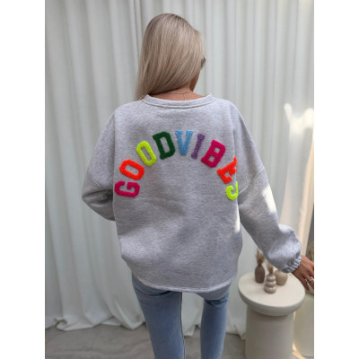 Bluza GOODVIBES - szary...