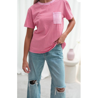 T-shirt CANDY STRIPES -...