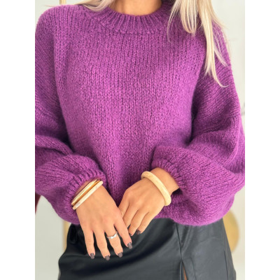 Sweter COMO - magenta
