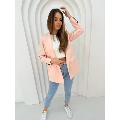 Marynarka PASTEL- brzoskwinia