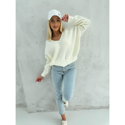 Sweter Kama - śmietanka