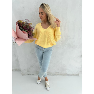 Sweter Kama - zółty