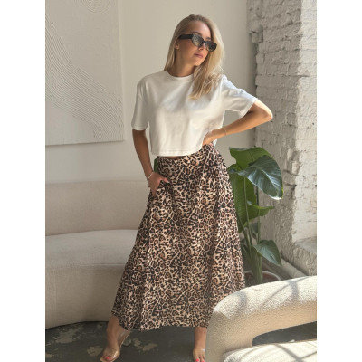 Spódnica REA midi - drobna...